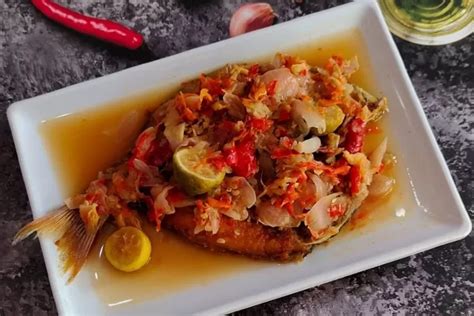 Resep Mudah Masakan Pecak Ikan Kakap Yang Gurih Dan Pedasnya Nagih