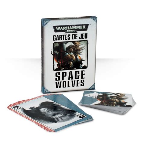 Warhammer Cartes De Jeu Space Wolves Fran Ais Miniset Net