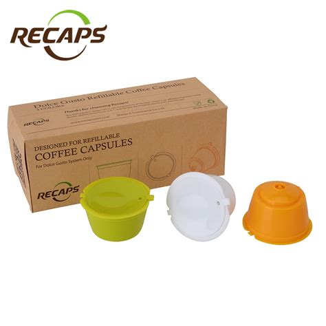 Aliexpress Buy 3pcs Dolce Gusto Capsules Reusable Refillable