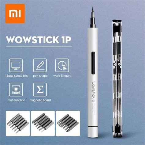 Mini Parafusadeira Elétrica Xiaomi Wowstick Try 1P 19 in 1 FRC Magazine