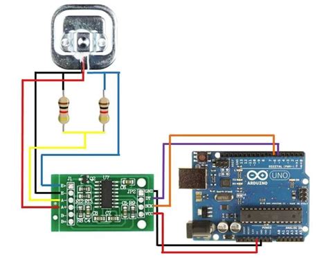 Wiring Diagram for a 3-Wire Load Cell