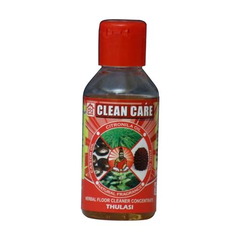 Clean Care Herbal Floor Cleaner Thulasi Concentrate Packaging Size