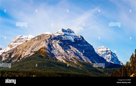 The Majestic Cathedral Mountain In Yoho National Park In The Canadian