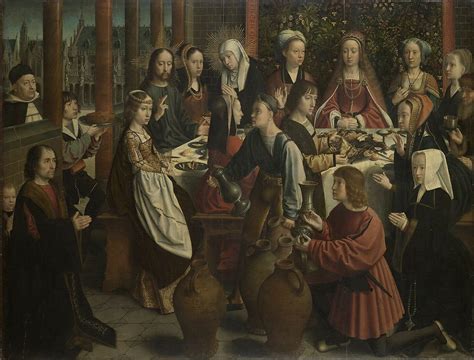 Bible Noces de Cana Peinture MVV Le Musée Virtuel du Vin