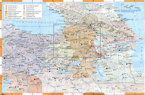 Maps Of Medieval Armenia And Its Neighbours Armenian