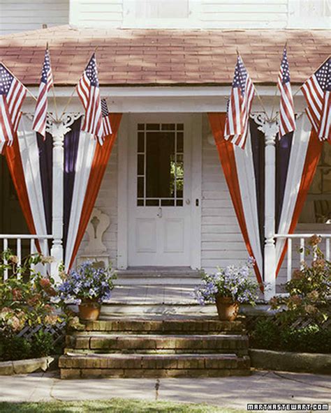 Creative Ways To Display The American Flag Martha Stewart