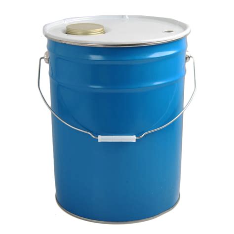 Customized 20l Large Round Tin Cans Barrels Pails Buckets Drums For