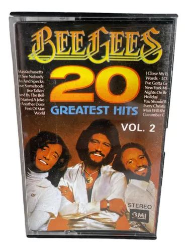 Cassette Original Bee Gees 20 Greatest Hits Vol 2 Nuevo Cuotas Sin