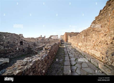 Pompeii ruins, Italy Stock Photo - Alamy