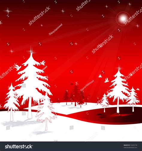 Jpeg Winter Holiday Scene Stock Illustration 16365718