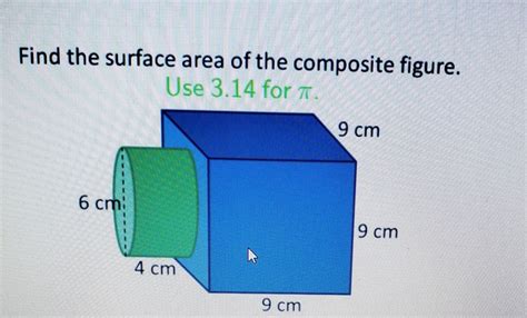 Surface Area Of Composite Shapes Lesson