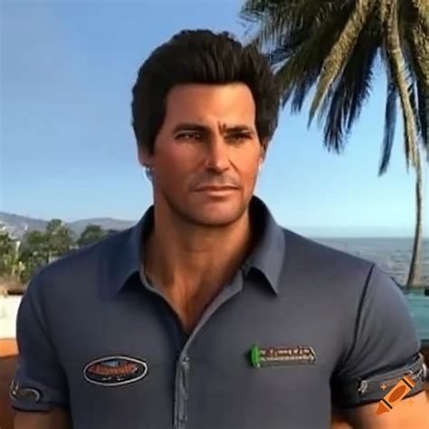 3d Render Of Tommy Vercetti From A Video Game