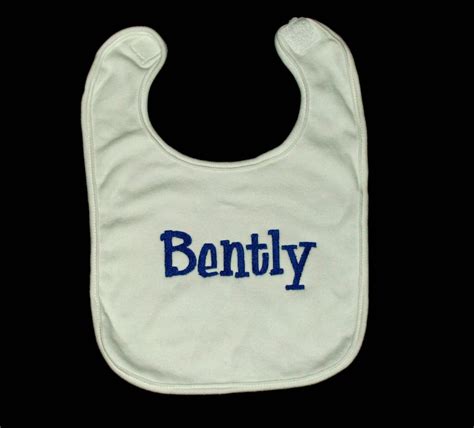 Personalized Baby Bib Embroidered Personalized Bib