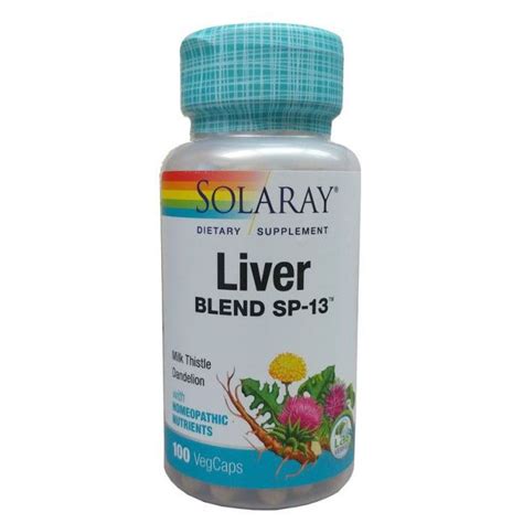 Solaray Liver Blend Sp Caps Lazada Co Th