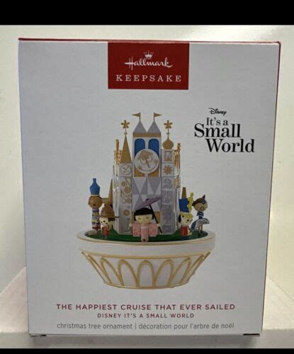 2024 Hallmark Keepsake Disney Its A Small World Happiest Cruise That