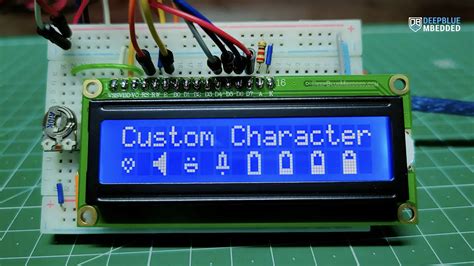 Lcd Custom Character Arduino Lcd X