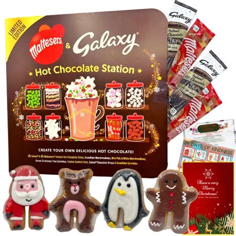 Galaxy And Maltesers Hot Chocolate Station Ultimate Festive Gift Set