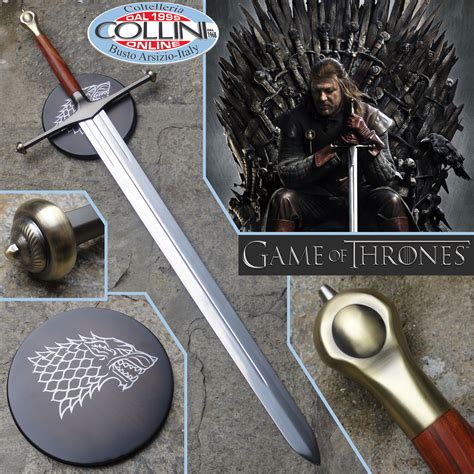 Valyrian Steel Ice Sword Of Eddard Stark A Game Of Thrones Game