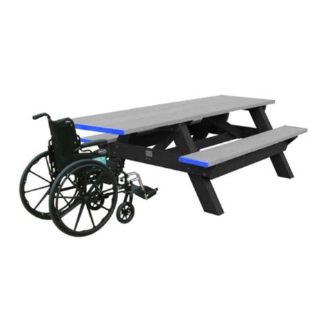 8 Standard Wheelchair Accessible Picnic Table Terracast