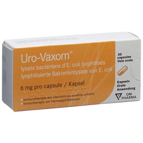 Uro Vaxom Caps Blist Pce Commander En Ligne