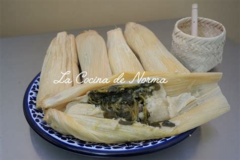 TAMALES CON CARNE DE CERDO Y VERDOLAGAS La Cocina De Norma