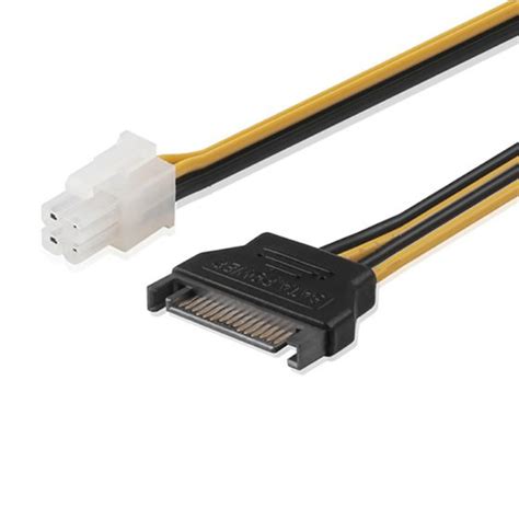 Pin Sata Male To Atx Pin Female Power Cable