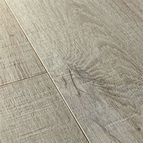 Quick Step Vinyl Waterproof Pulse Click Collection Cotton Oak Grey Flooring 45mm Trendy