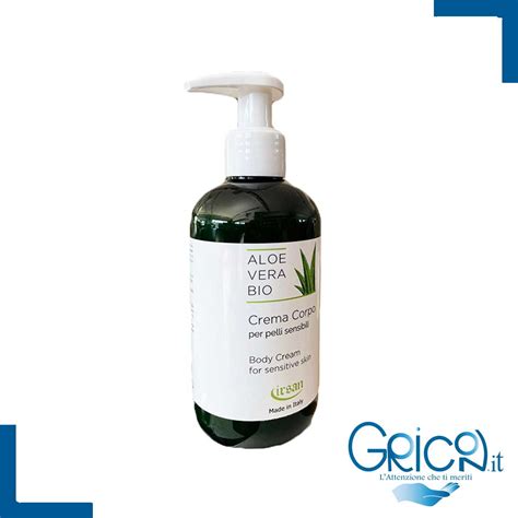 Crema Corpo Aloe Vera Bio Per Pelli Sensibili Ml