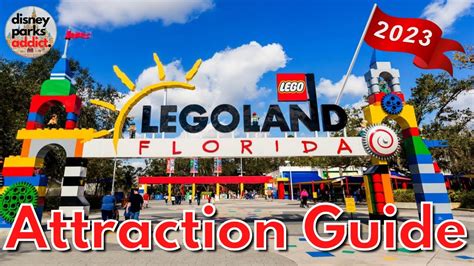 LEGOLAND Florida ATTRACTION GUIDE 2023 All Rides Shows YouTube