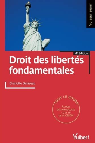 Droit des libertés fondamentales de Charlotte Denizeau Grand Format