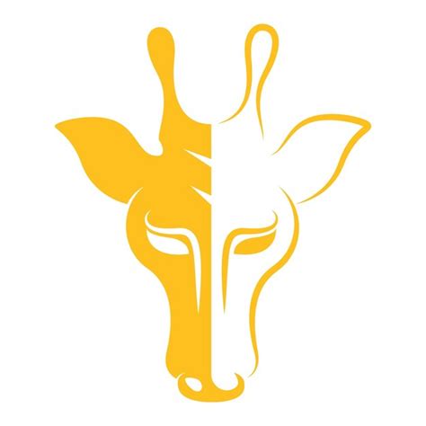 Premium Vector Giraffe Logo Icon Design