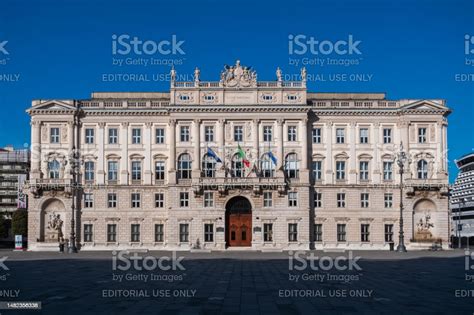 Palace Of The Lloyd Triestino Palace In Trieste Stock Photo Download