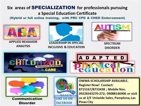 Certificate In Special Education Specialization Programs Reach Incorporated Sped Short