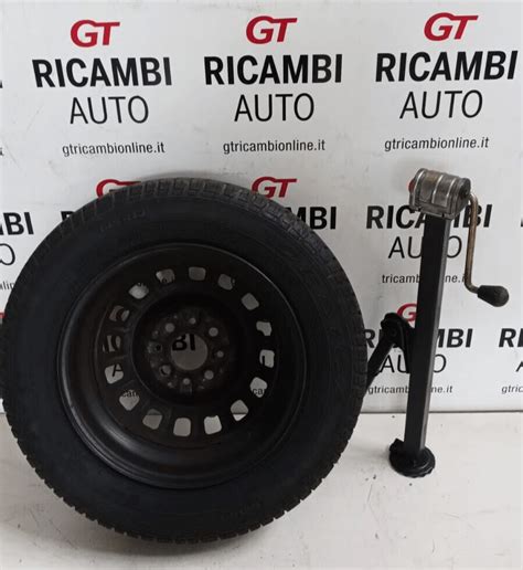 Fiat Panda Ruotino Di Scorta R X Con Cric Originale