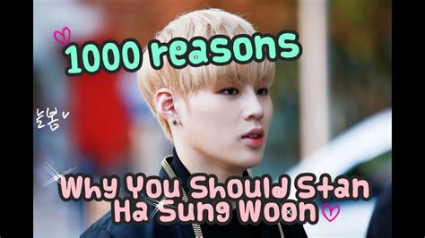 1000 Reasons Why You Should Stan Ha Sung Woon Youtube