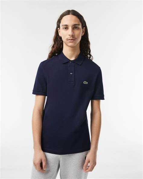 Lacoste Mens Original L Slim Fit Petit Piqu Cotton Polo Shirt