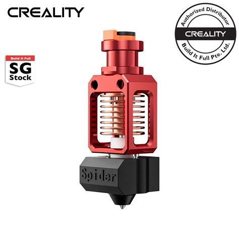 Sg Stock Creality Spider High Temperature And High Flow Hotend Pro