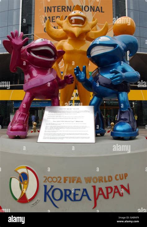 Soccer - FIFA World Cup 2002 - Pre World Cup In Seoul City. Mascots for the FIFA 2002 World Cup ...