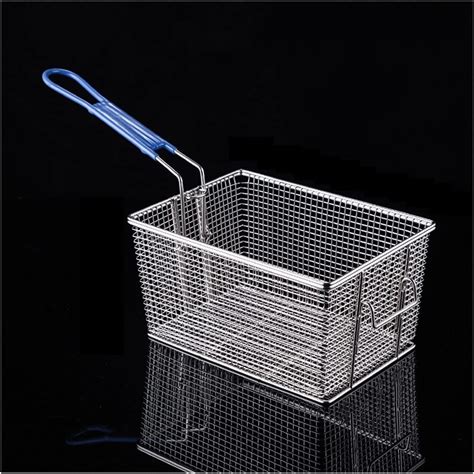 Fry Strainer Oil Skimmer Stainless Steel Fries Basket