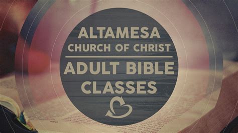 Senior Saints Sunday Morning Bible Class News And Events Altamesa