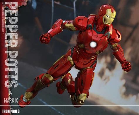 Exclusive Hot Toys Pepper Potts Iron Man Mark Ix Set Marvel Toy News