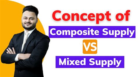 Concept Of Composite Mix Supply In GST YouTube