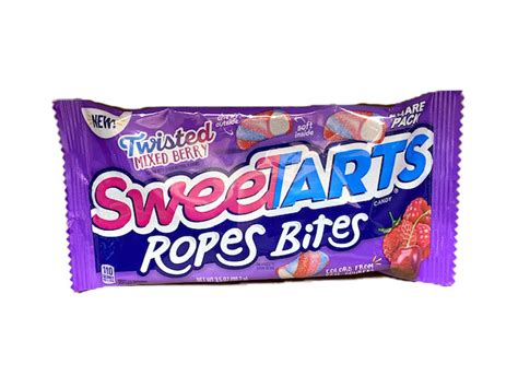 Sweetarts Ropes Bites Twisted Mixed Berry 3.5oz Pack or 12 Count – b.a. Sweetie Candy Store