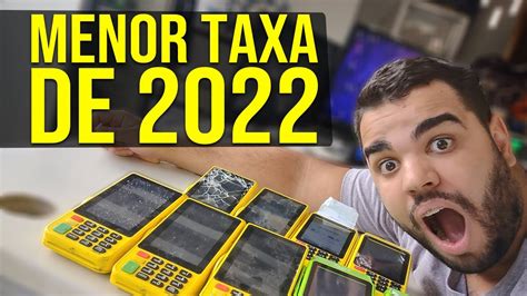 Maquininha de cartão a menor taxa em 2023 mercado pago ton ou