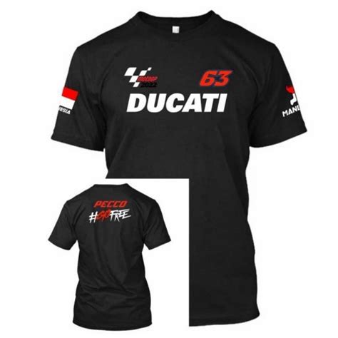 Jual Kaos MotoGP Ducati Pecco Francesco Bagnia Shopee Indonesia