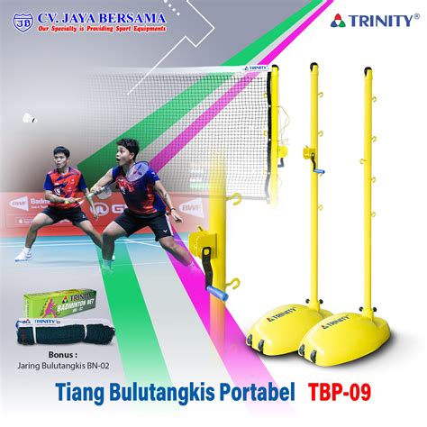 Tiang Bulutangkis Portabel TBP 09 CV JAYA BERSAMA