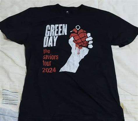 Green Day The Saviours Tour 2024 Shirt He Saviours Tour 2024 Tee