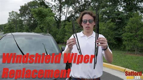 How To Change Windshield Wiper Blades YouTube