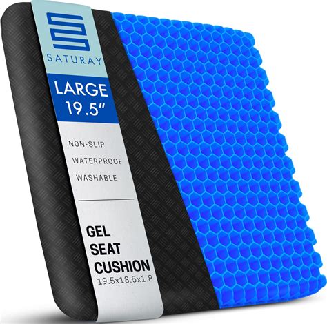 Amazon Zen Bloks XL Extra Thick 20 X20 X2 Cooling Gel Seat