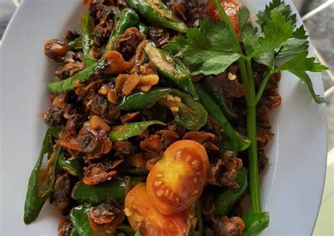 Resep Tumis Bukur Atau Kerang Cabe Ijo Atau Cabai Hijau Yang Endolita